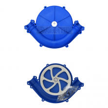 Угол поворотный 90° 50мм с литым пластиковым колесом