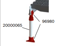 Опорная стойка пластиковая для лаги