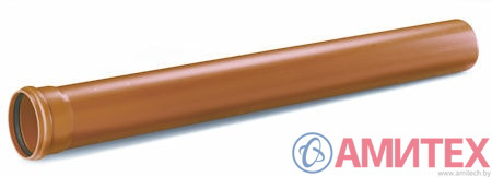 Трубы НПВХ наружной канализации 315х7,7х6000 мм, SN 4