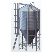 Бункер оцинкованный для корма 10м3