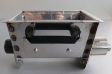 Одиночный поддон с натяжителем спирали для трубы 75мм