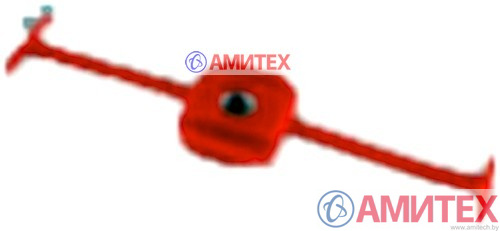 Крепление М8 к бетонному полу с фиксаторами без болта