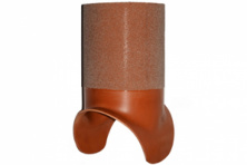 Седло ПВХ 250 мм с песчаным напылением