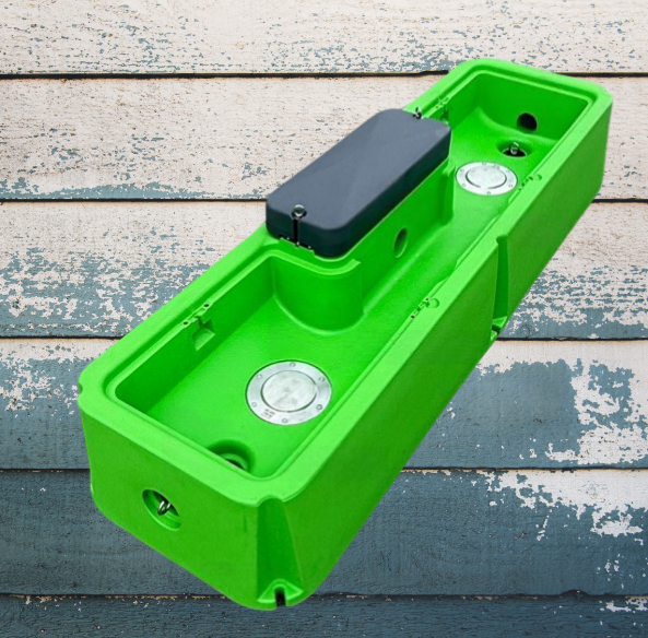 Поилка пластиковая с подогревом 1800х560х400мм 85л.