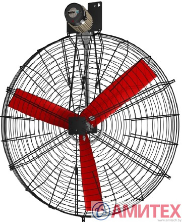 Однофазный рециркуляционный вентилятор Multifan, оборудование для ферм