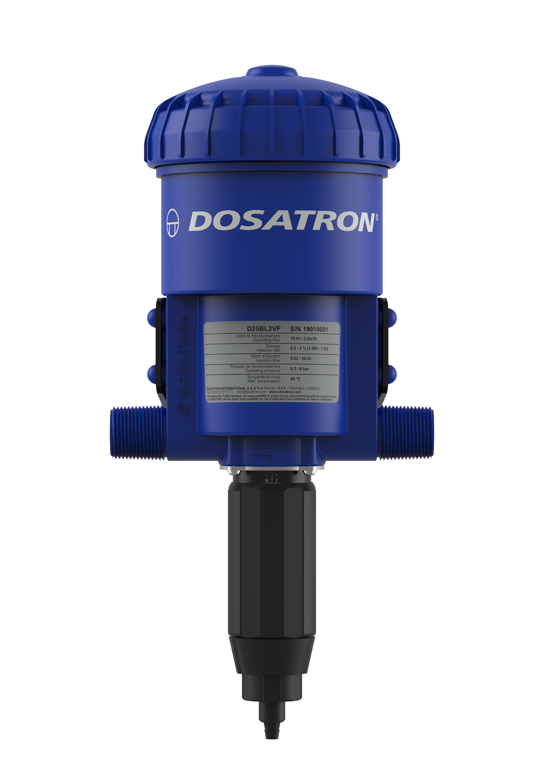 Дозировочный насос D25BL2 0.2-2% VF Dosatron 