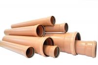 Труба НПВХ наружной канализации 250*6.2 *6000 мм SN4