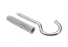 Шуруп-полукольцо с дюбелем, запчасти для фермерского хозяйства