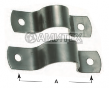 Прижимная скоба для трубы 3/8"
