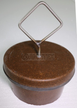 Пробка с уплотнительным кольцом для насадки Ø 250 с талией.