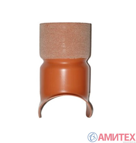 Насадка для навозоудаления ф300 мм, H=300 мм с талией и песчаным напылением