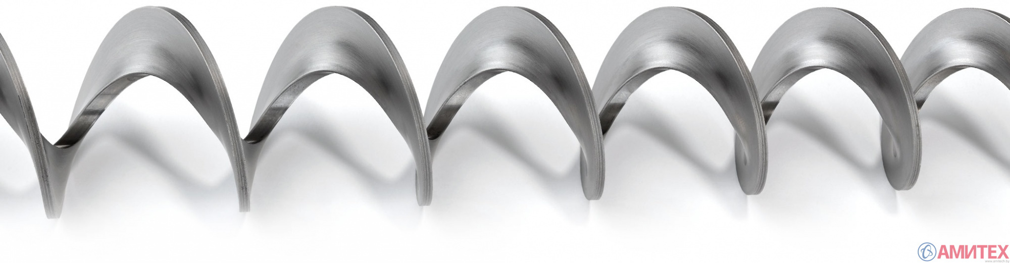 Шнековая спираль 100*100*22-3/1,5, 3м