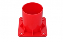 Переходник с ящика на трубу 75 мм