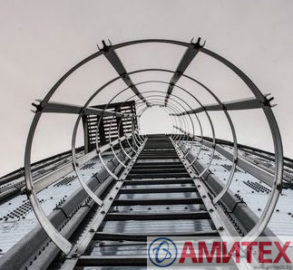 Защитное кольцо  для лестницы