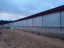 Шторы (жалюзи) вентиляционные для коровника