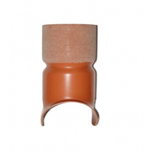 Насадка для навозоудаления ф300 мм, H=300 мм с талией и песчаным напылением