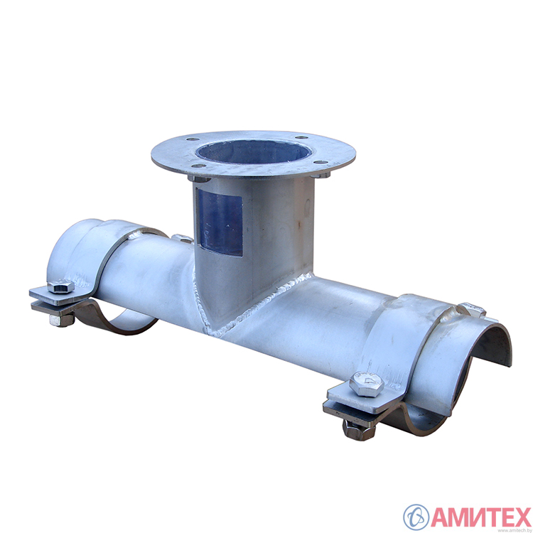 Переходник для транспортной трубы 45 мм