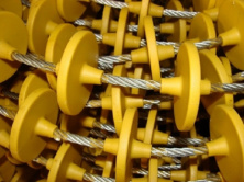 Трос-шайба для раздачи корма 38мм