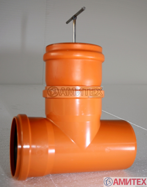 Шиберная  задвижка НПВХ Ø 110 мм