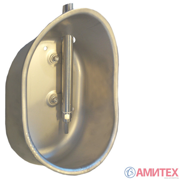 Поилка чашечная овальная для доращивания 304x18.5x27