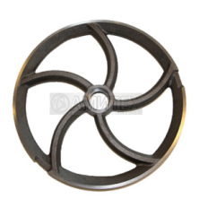 Колесо чугунное поворотного уголка 275мм