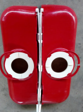 Домик для поросят двойной переносной