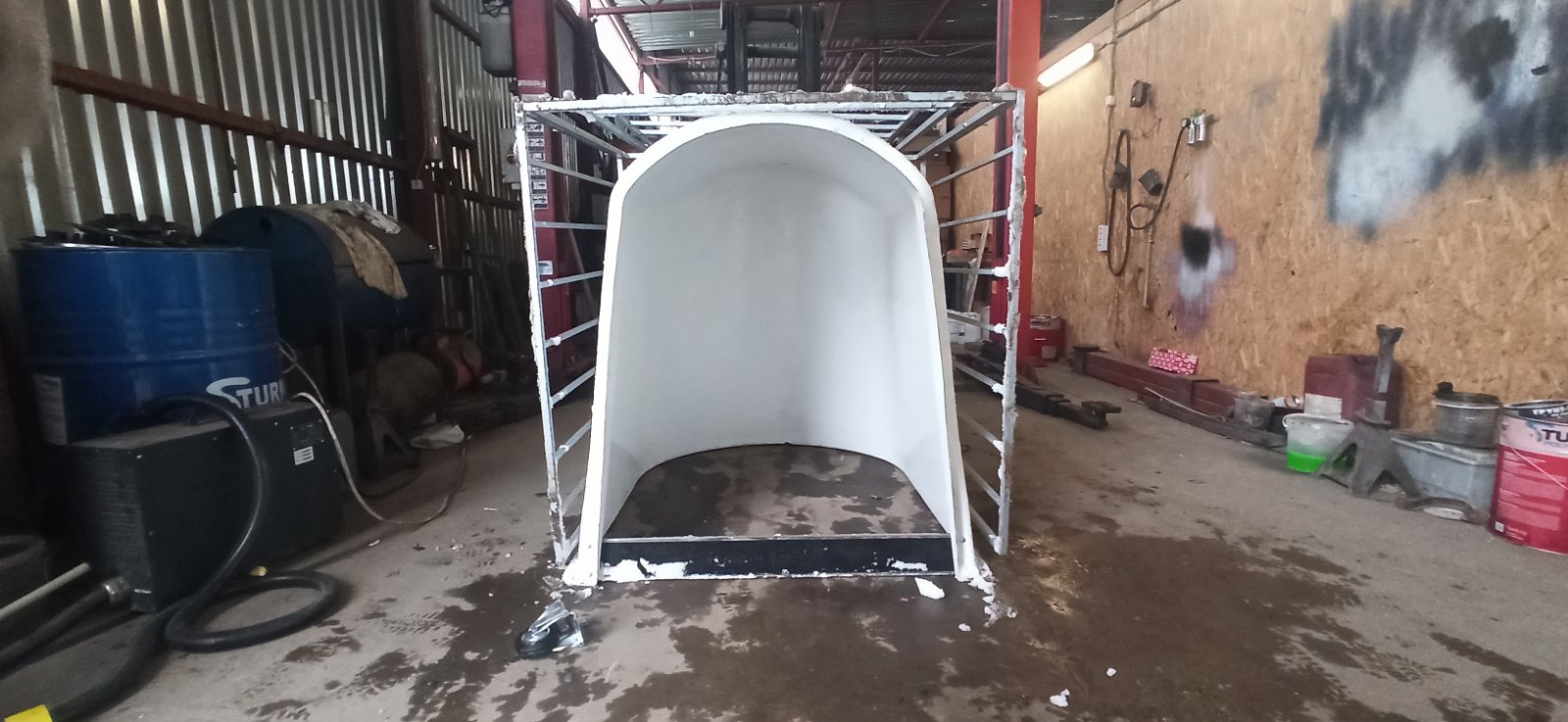 Домик индивидуальный PREMIUM из стеклопластика