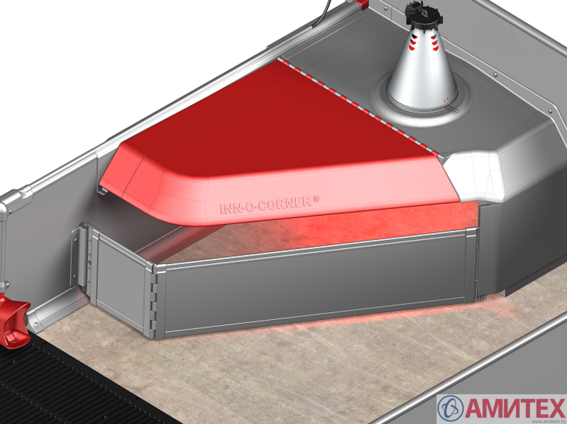 Домик для поросят INN-O-CORNER 90 правый