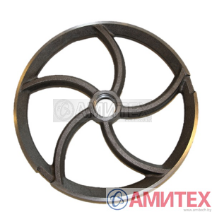 Колесо чугунное поворотного уголка 275мм