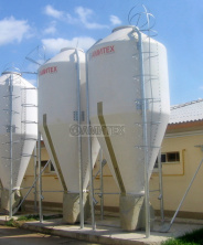 Бункер из стеклопластика 12,5м3 (7,5т)