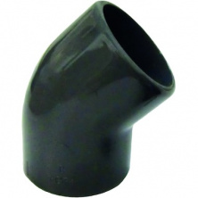 Отвод ПВХ серый DN 75*1,9 мм