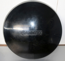 Крышка вентиляции 640 мм, круглая, черная