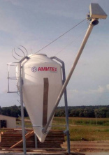 Бункер из стеклопластика 15 м3 (9т)