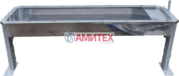 Поилка групповая для КРС 3000*500мм